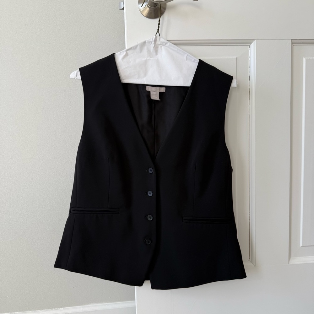H&M Black Vest